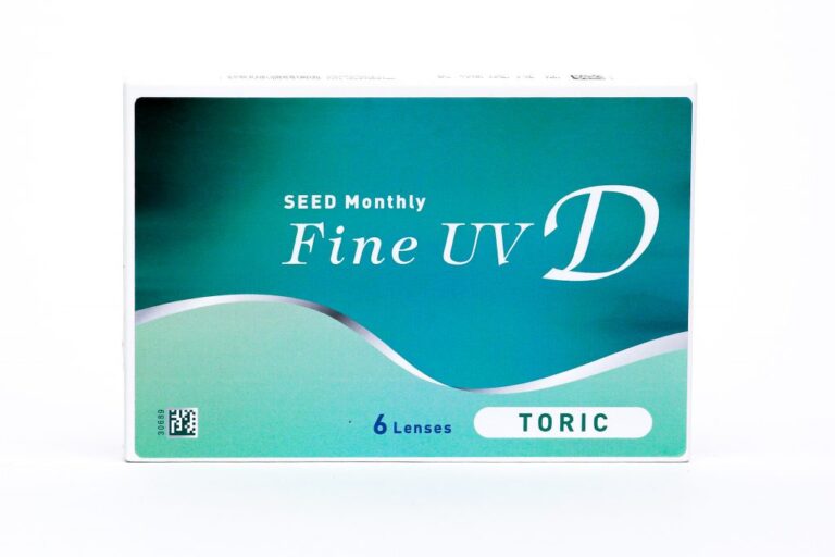 SEED FINE UV D Monthly Toric Contact Lenses